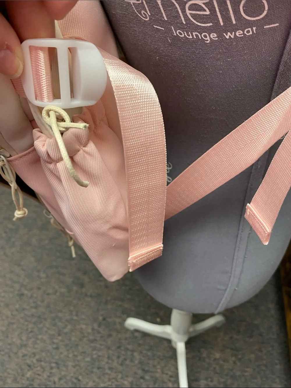 Hello Kitty Cream and Pink Backpack. New